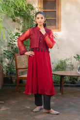 2 Piece Chiffon Top (FR1033)